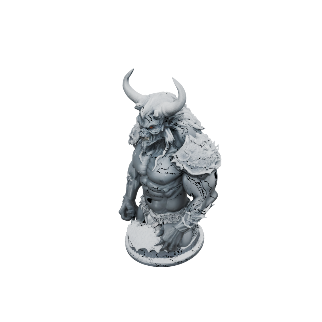 Holiday Bust Oni Demon