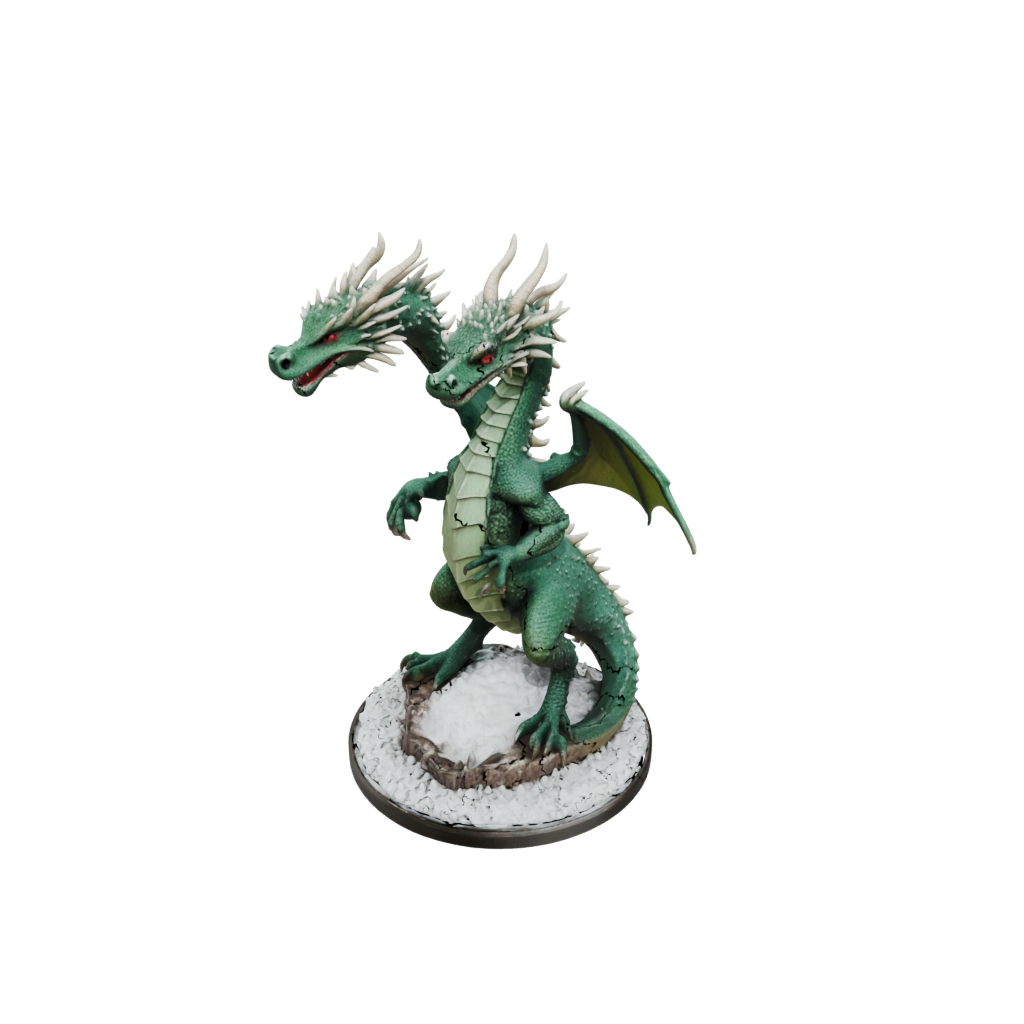 Holiday Bust Swamp Dragon