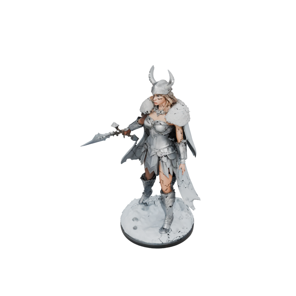 Holiday Bust Valkyrie Warrior Figure