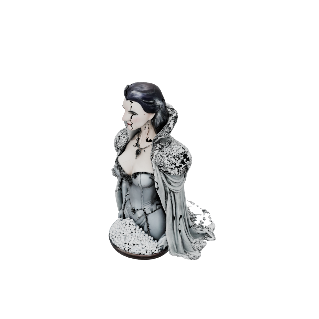 Holiday Bust Vampire Countess