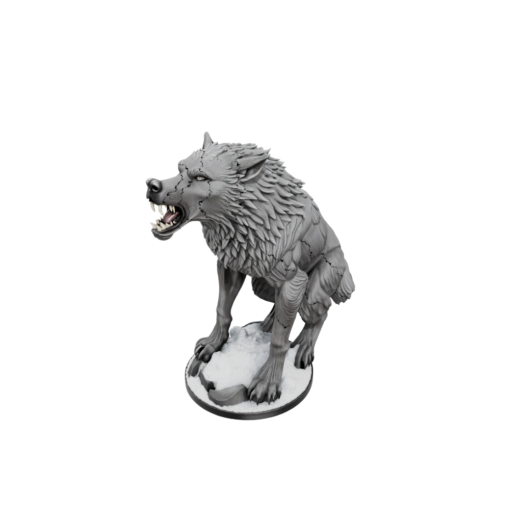 Holiday Bust Werewolf Mid-Howl