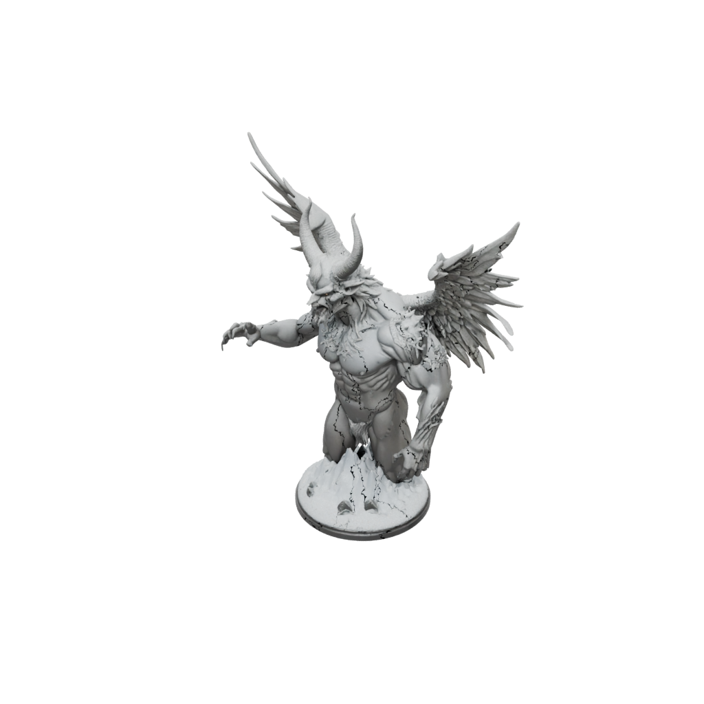 Holiday Bust Winged Demon Lord