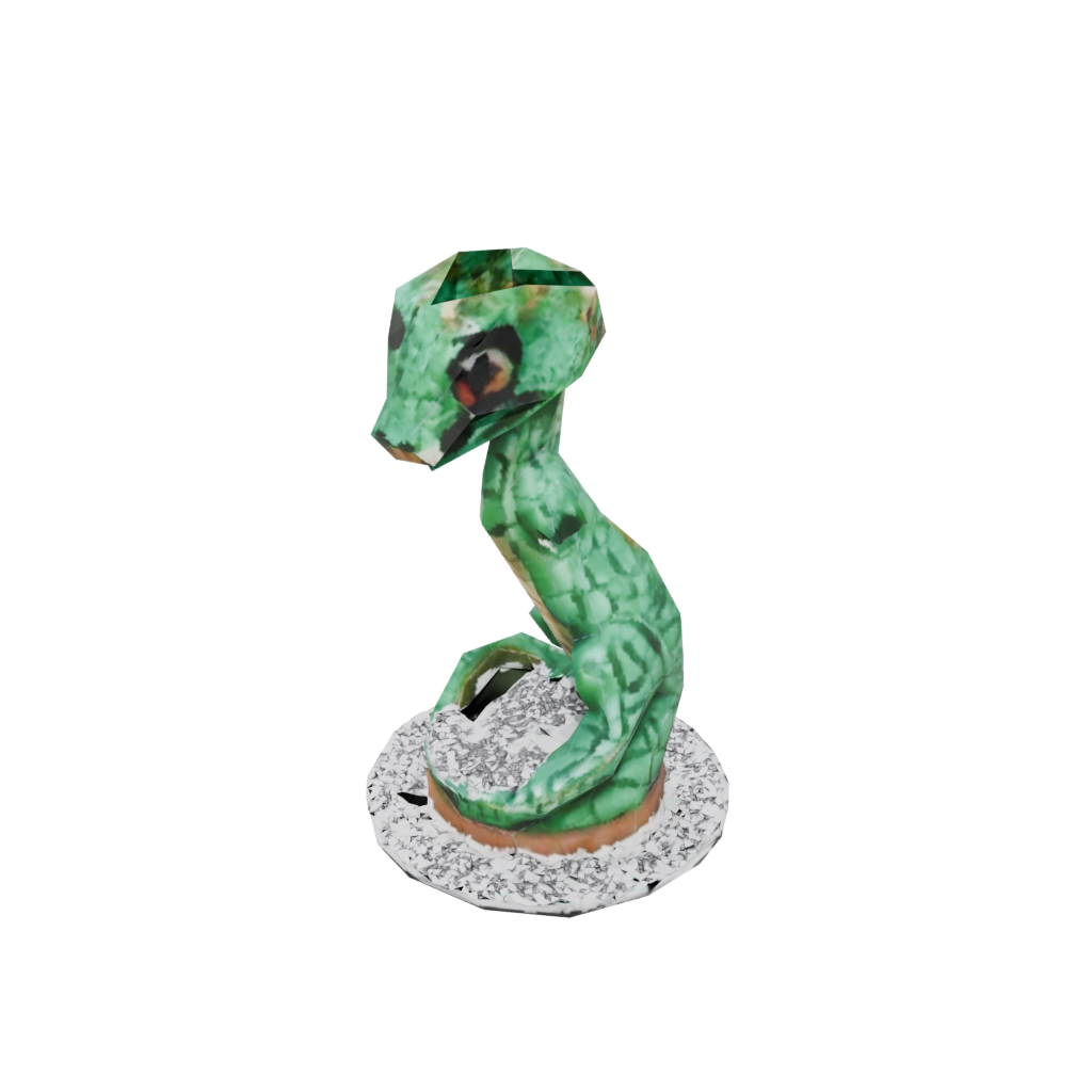 Holiday Chibi Basilisk Serpent