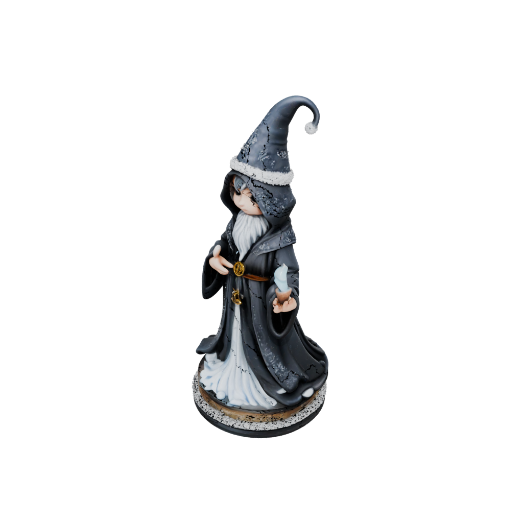 Holiday Chibi Dark Sorcerer Figurine