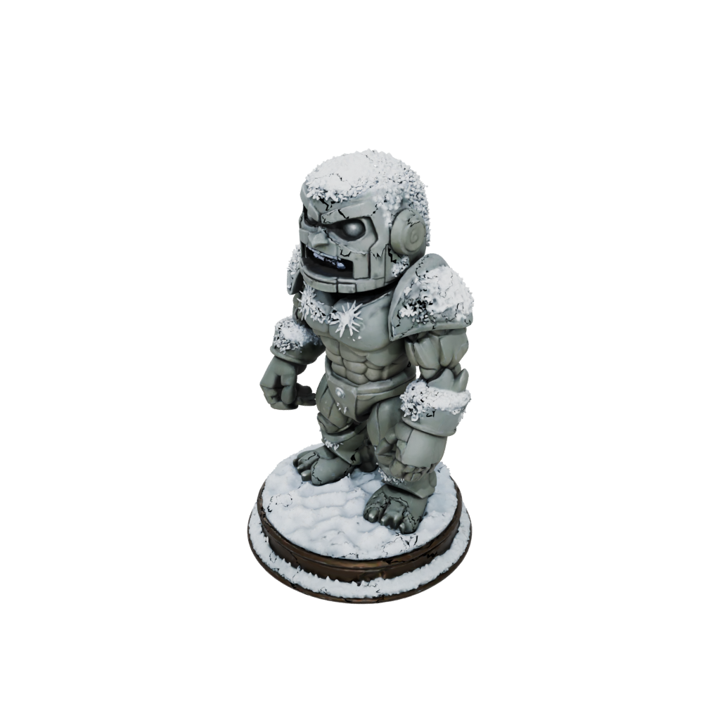 Holiday Chibi Earth Golem Colossus