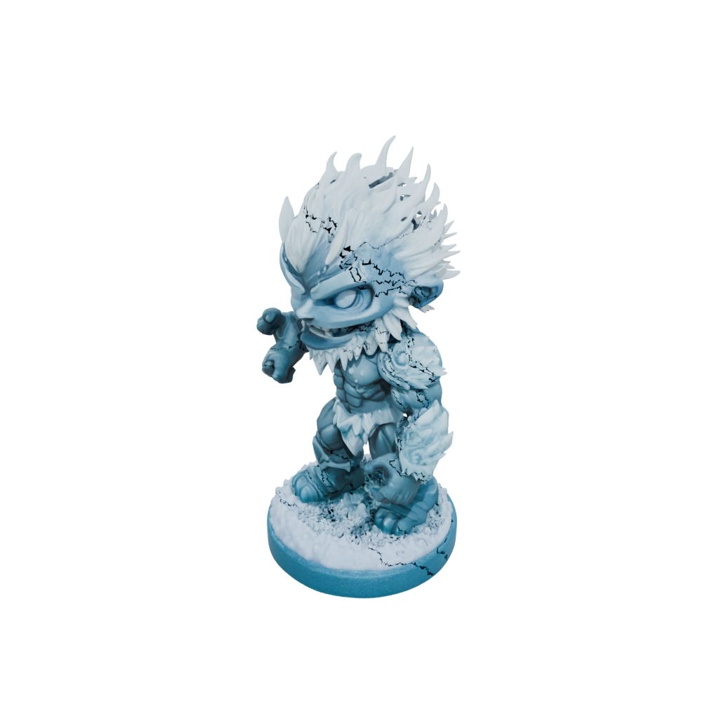 Holiday Chibi Ice Elemental Titan