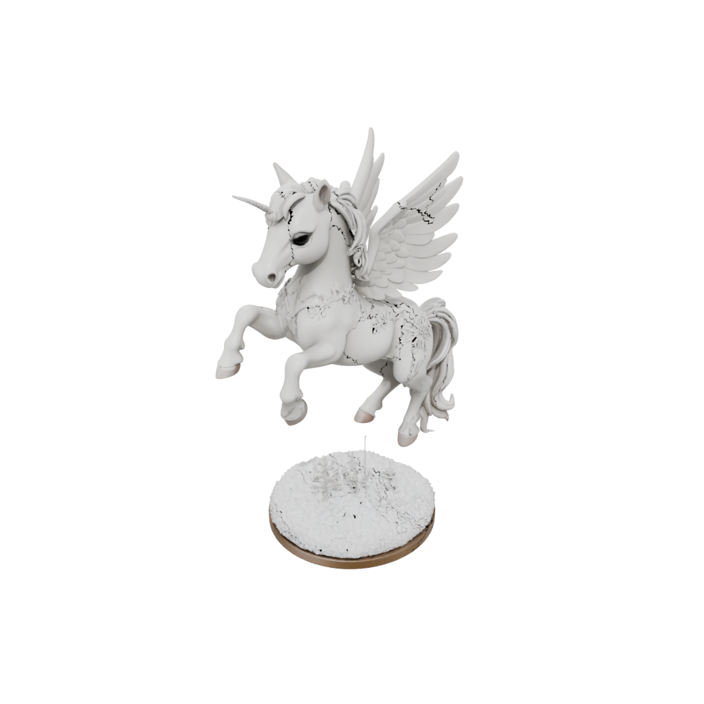 Holiday Chibi Pegasus Rearing