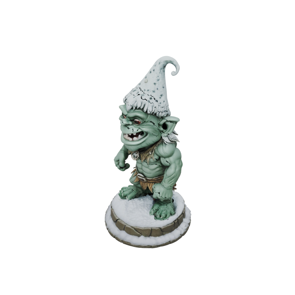 Holiday Chibi Rock Troll