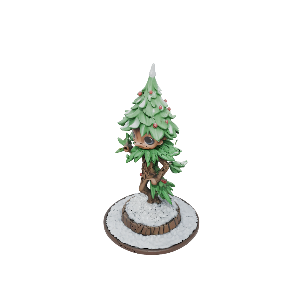 Holiday Chibi Treant Elder