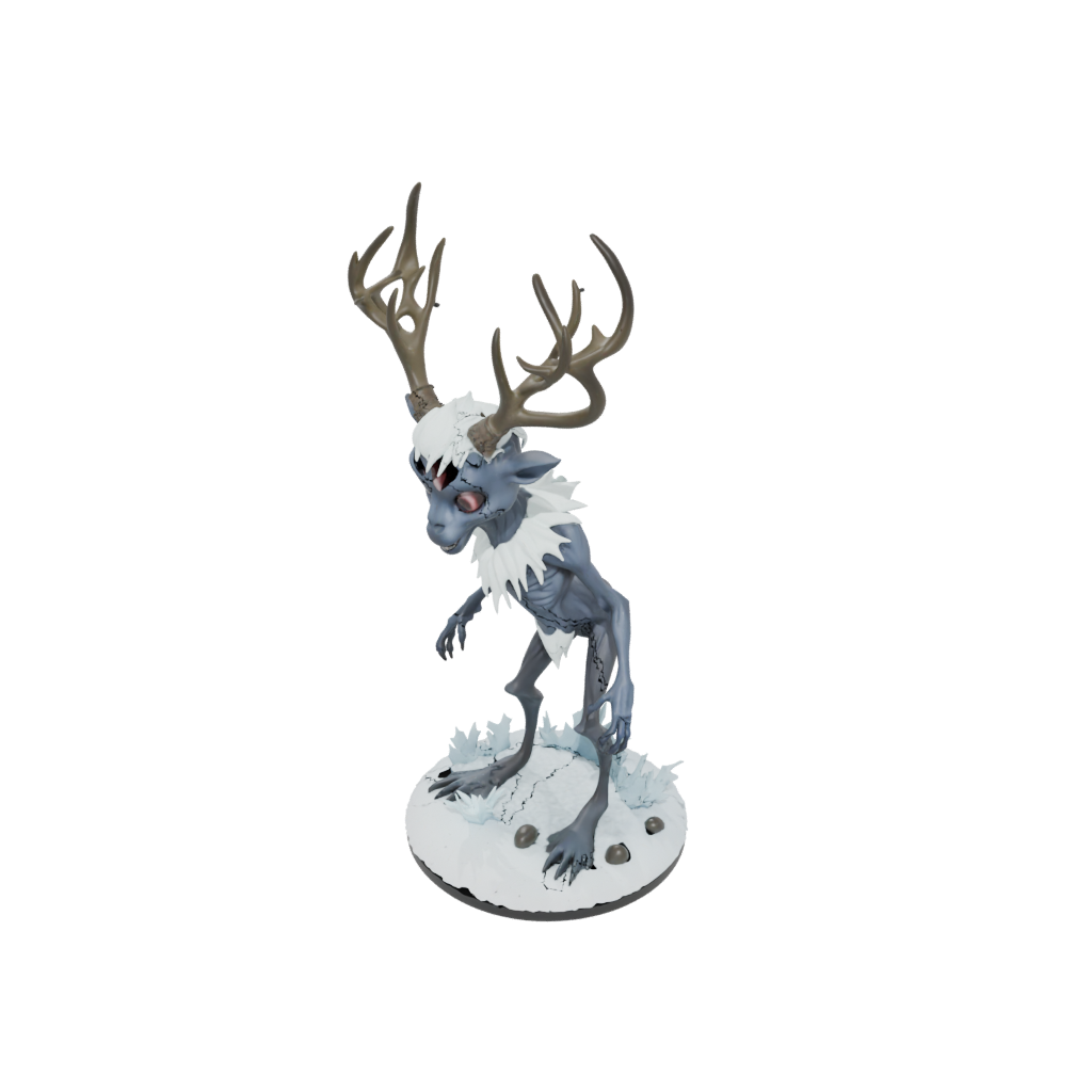 Holiday Chibi Wendigo