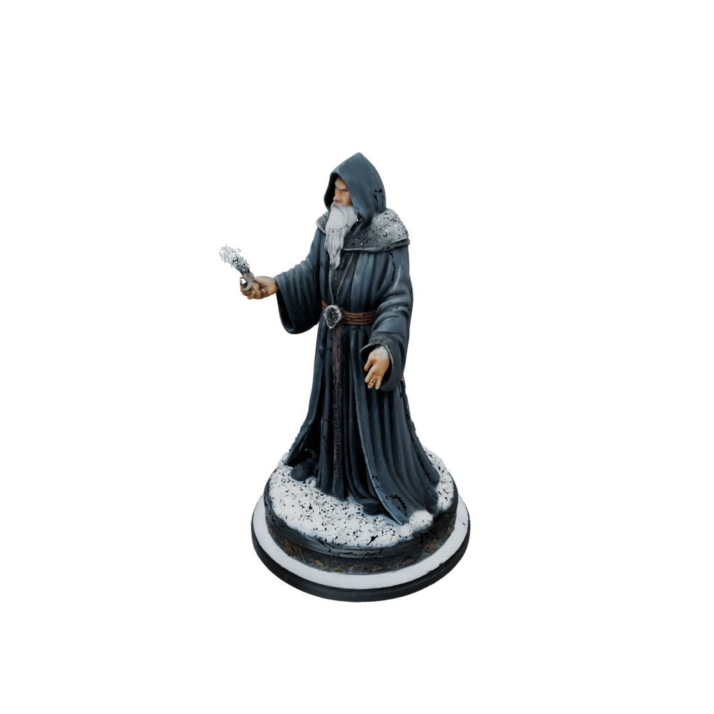 Holiday Scene Dark Sorcerer Figurine