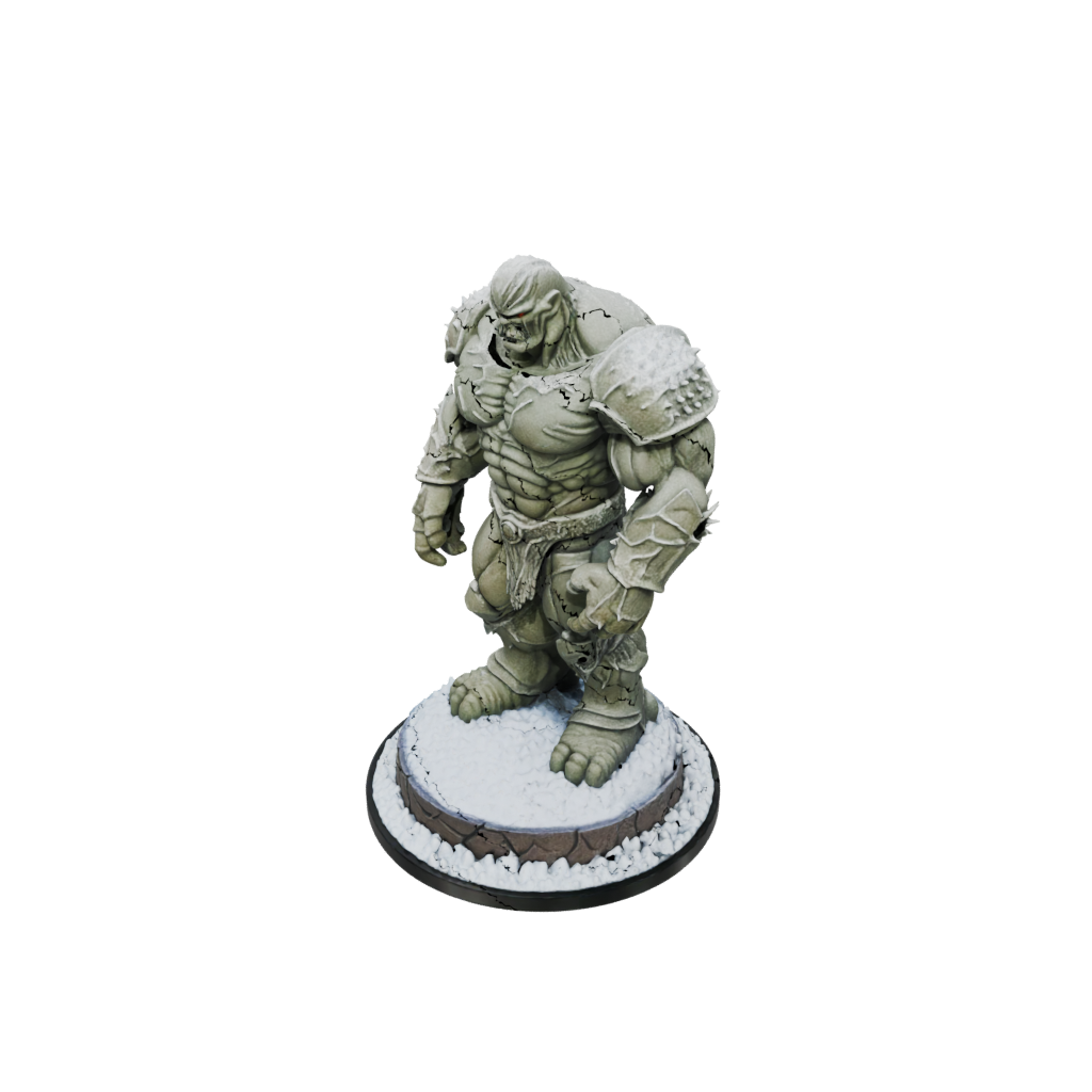 Holiday Scene Earth Golem Colossus