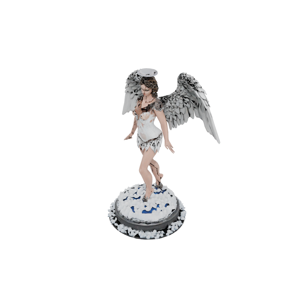 Holiday Scene Fallen Angel