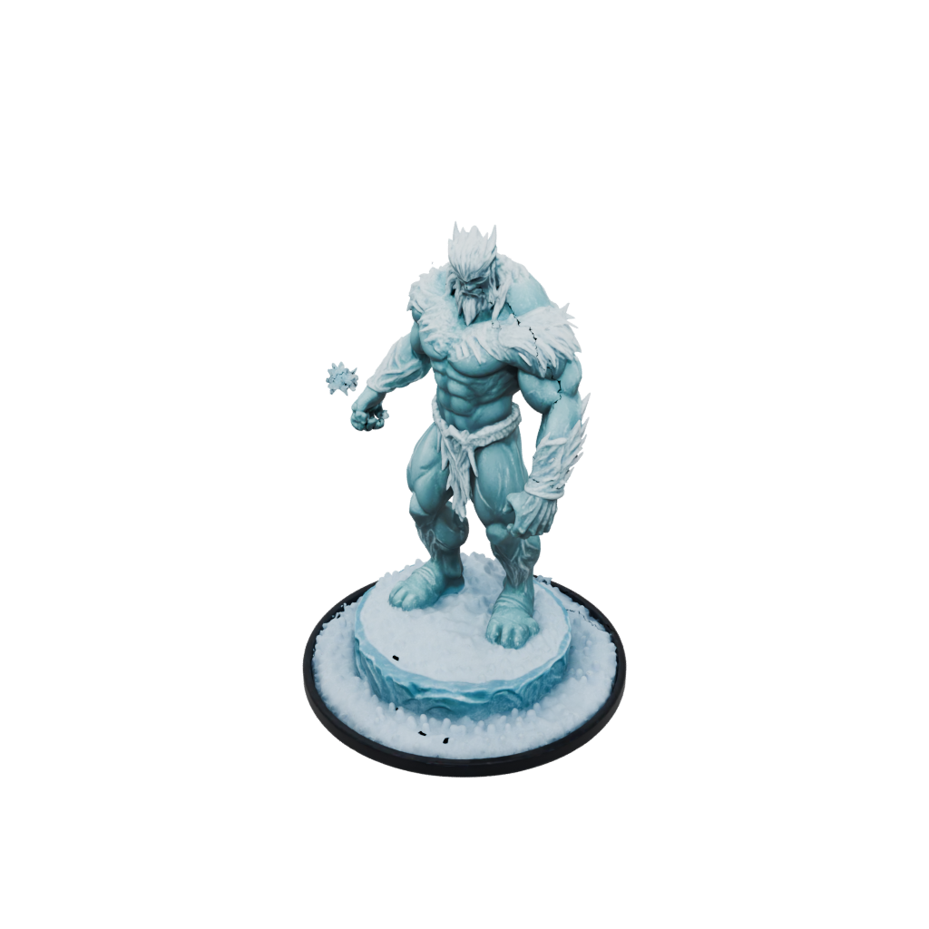 Holiday Scene Ice Elemental Titan