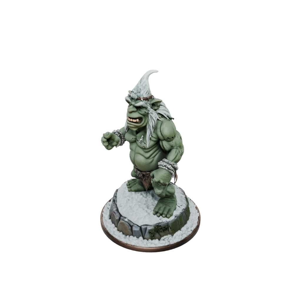 Holiday Scene Rock Troll