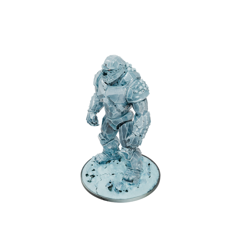 Holiday Crystal Golem