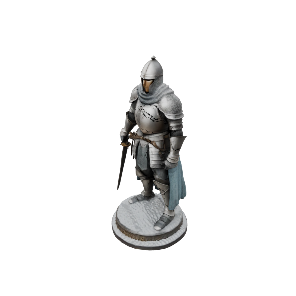 Holiday Medieval Knight Statue
