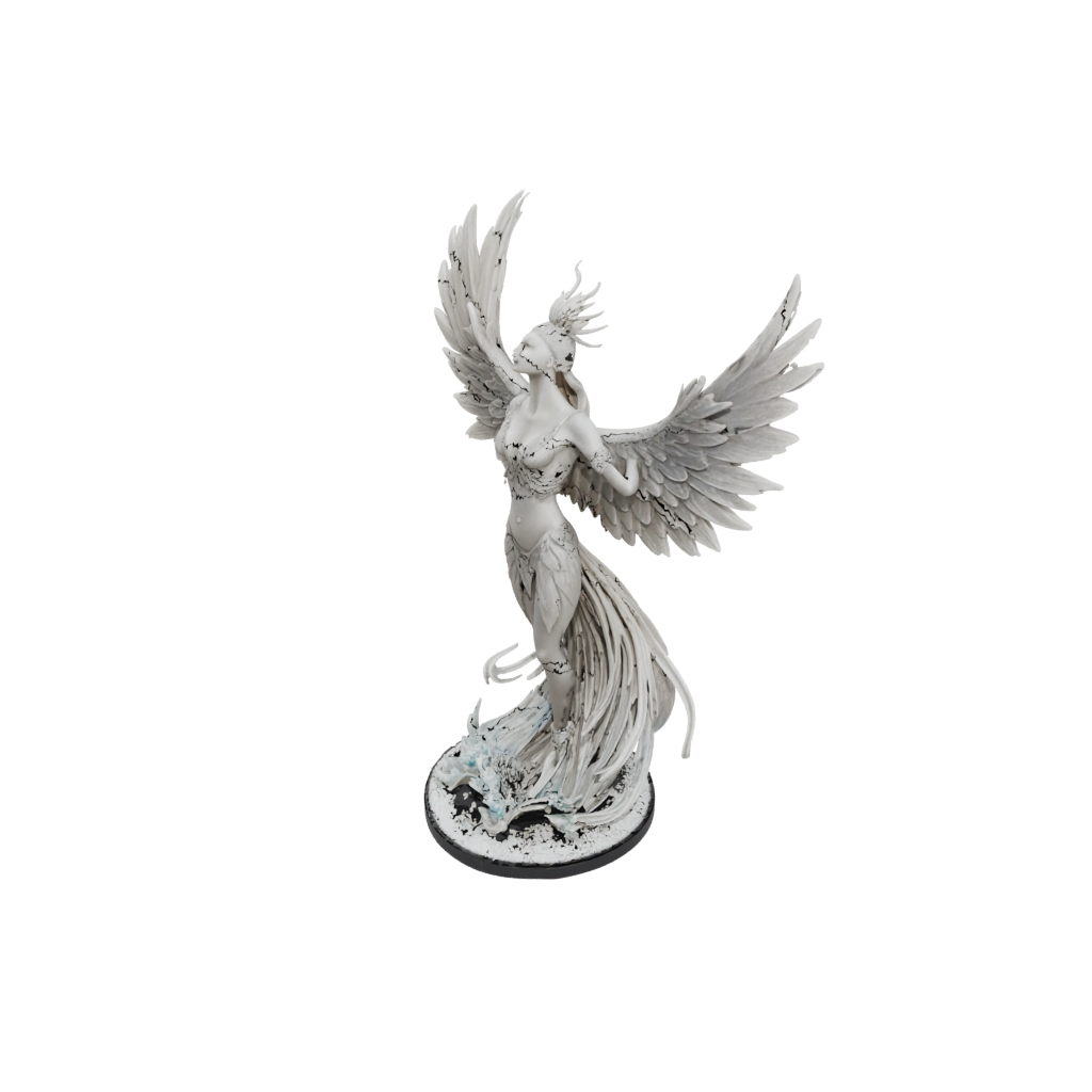 Holiday Phoenix Rising Sculpture
