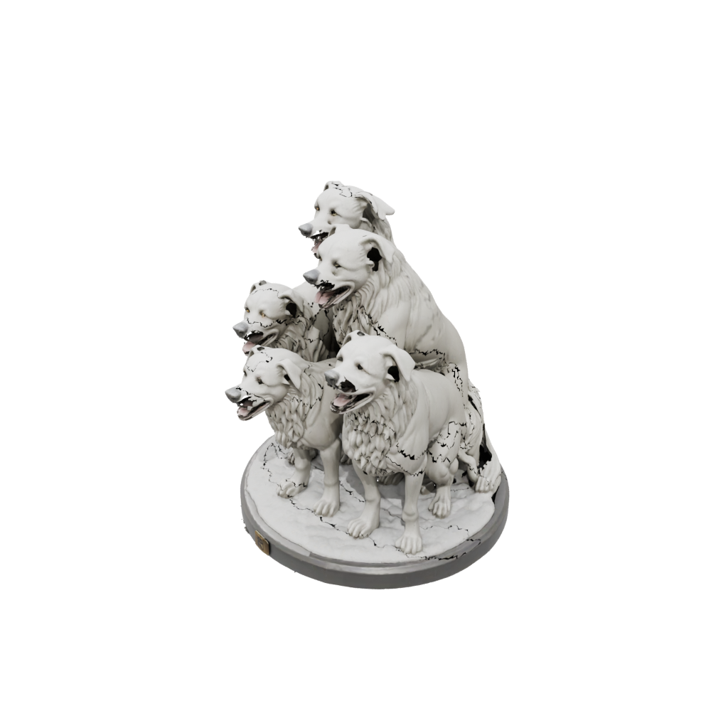 Holiday Relief Cerberus Three-Headed Hound