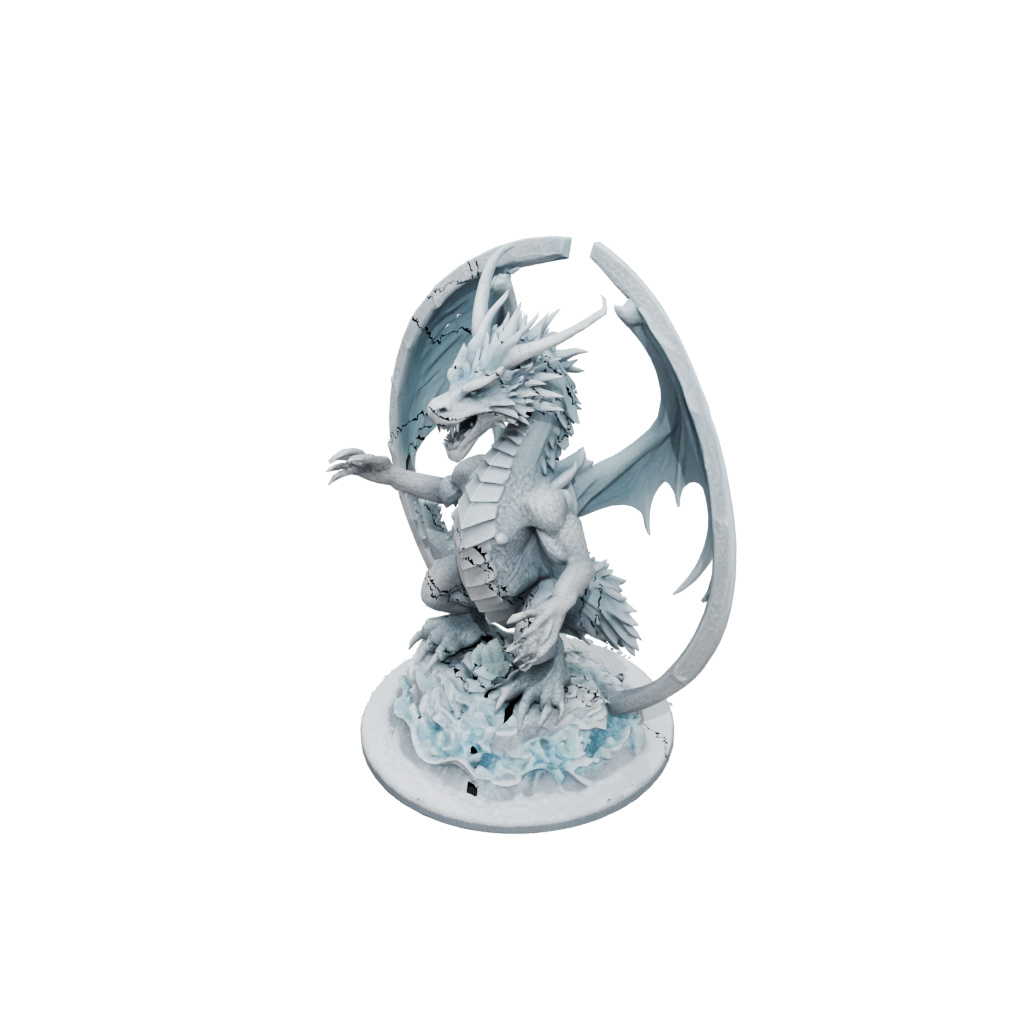 Holiday Relief Frost Wyrm