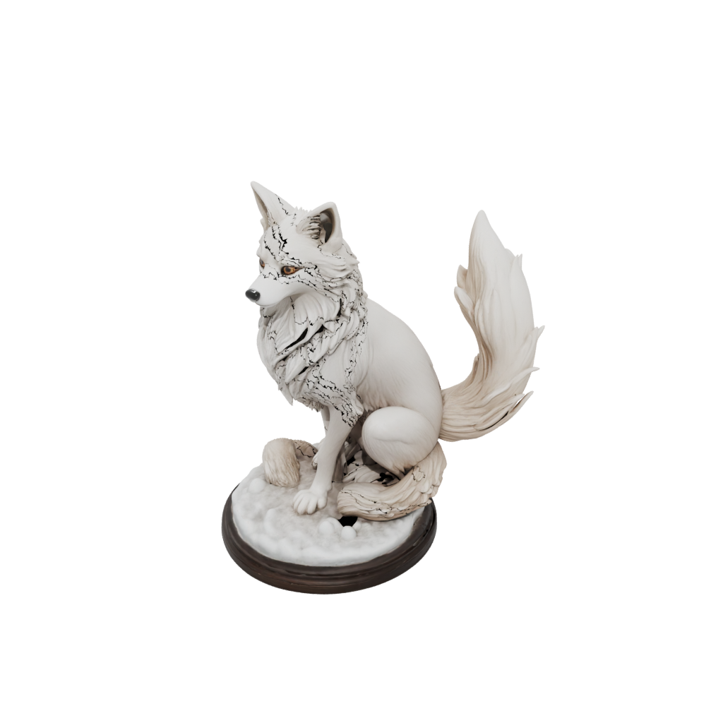 Holiday Relief Kitsune Nine-Tail Fox