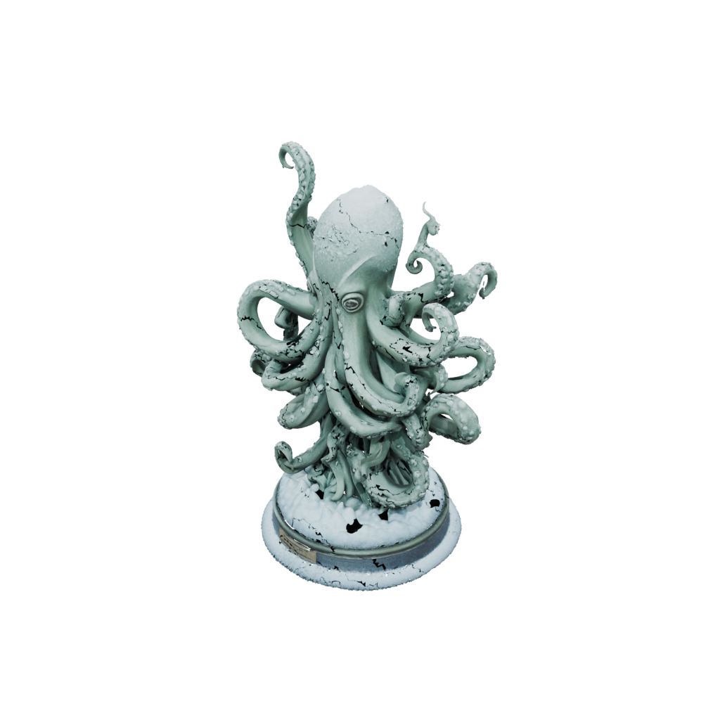 Holiday Relief Kraken Tentacle Sculpture