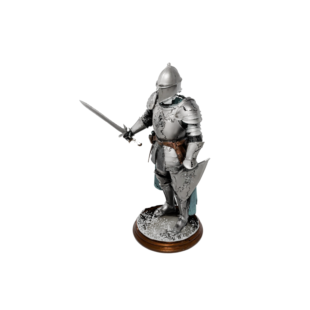 Holiday Relief Medieval Knight Statue