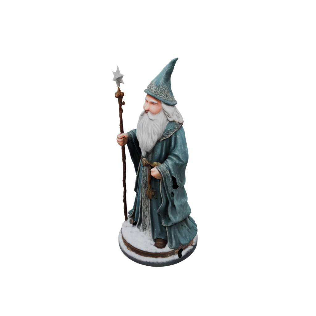 Holiday Relief Wise Wizard Figure