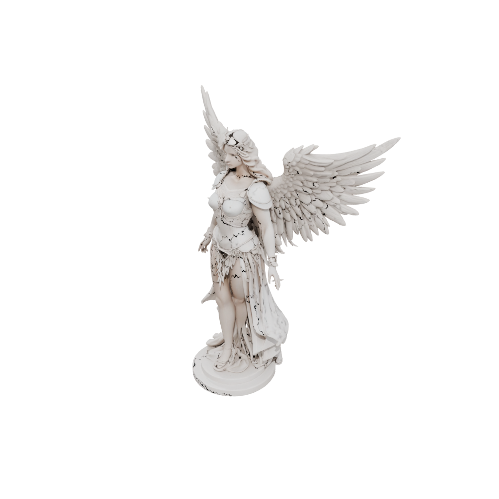 Jumbo Bust Celestial Angel Warrior