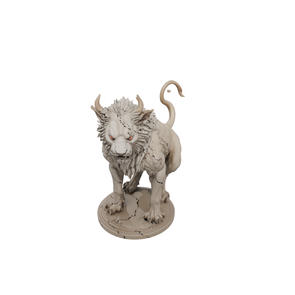 Jumbo Bust Chimera Beast