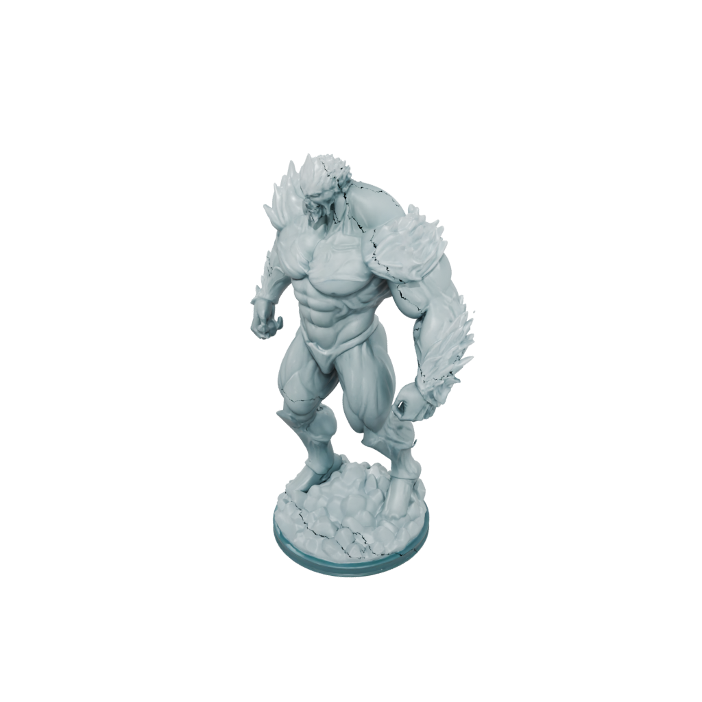 Jumbo Bust Ice Elemental Titan