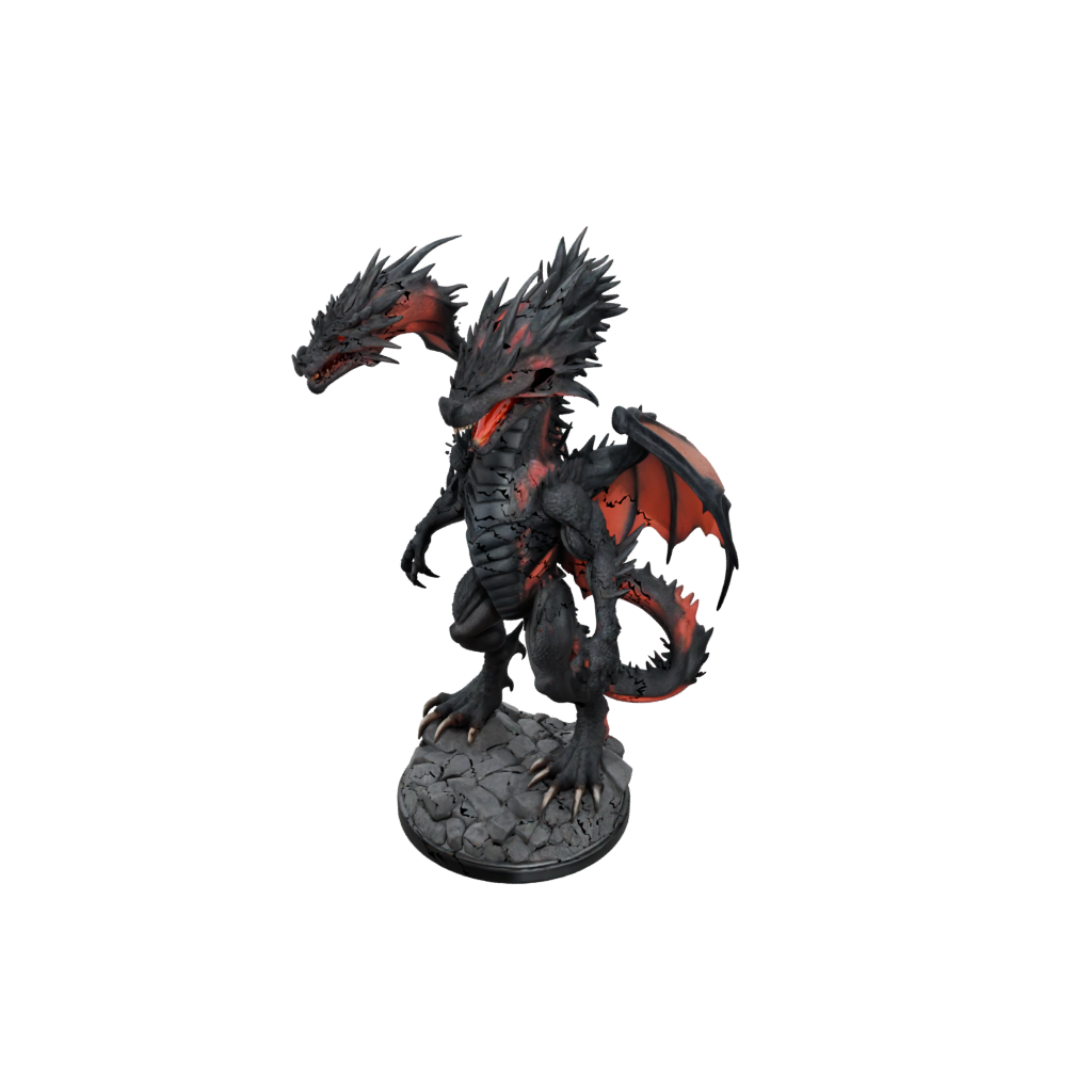 Jumbo Bust Lava Drake