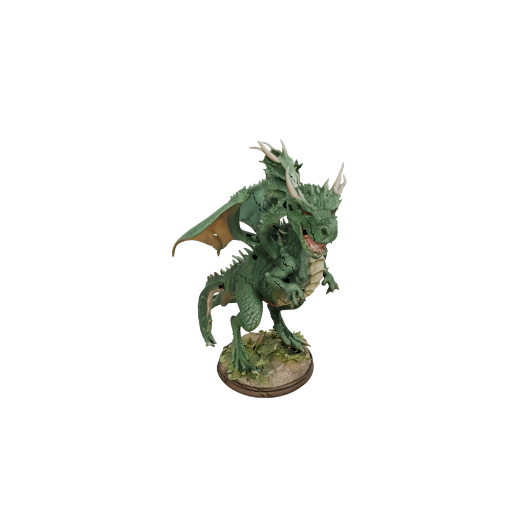 Jumbo Bust Swamp Dragon