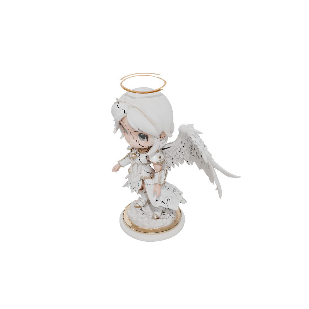 Jumbo Chibi Celestial Angel Warrior