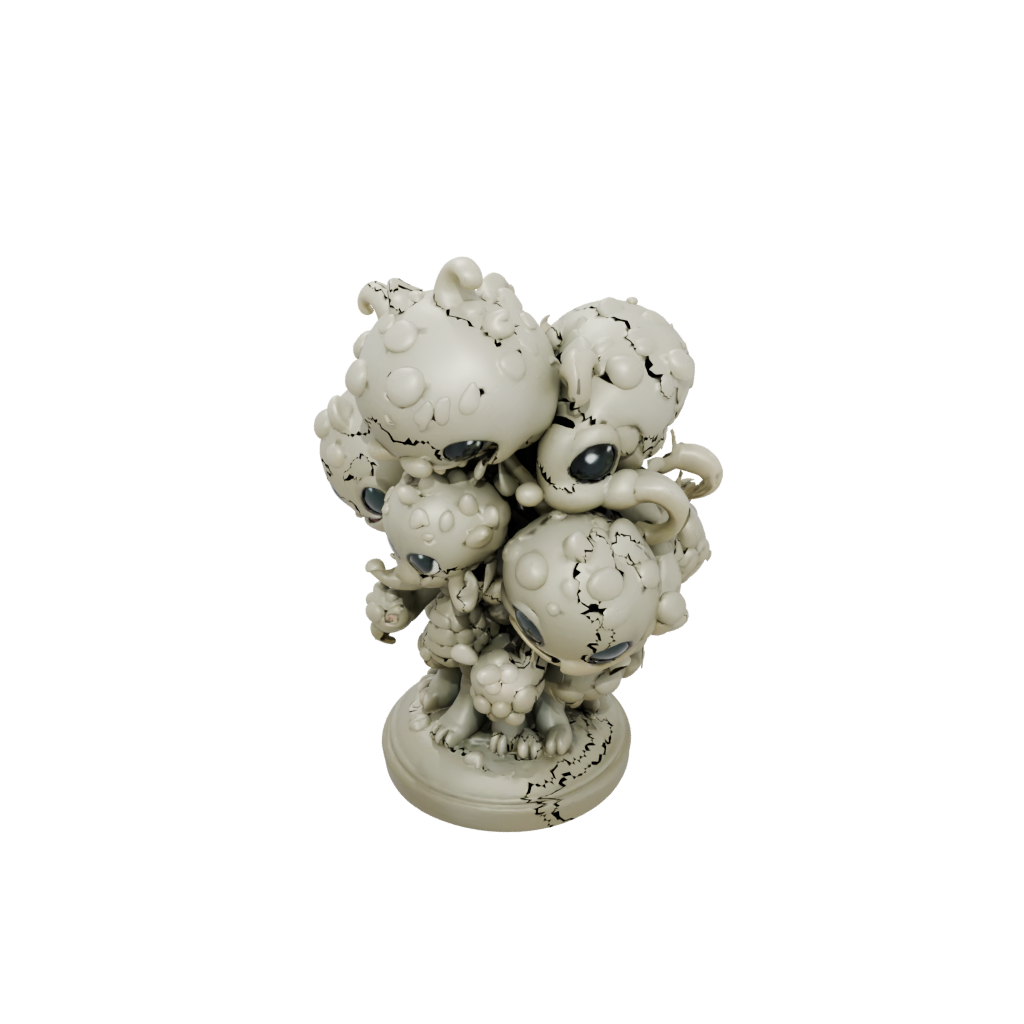Jumbo Chibi Hydra Multi-Headed