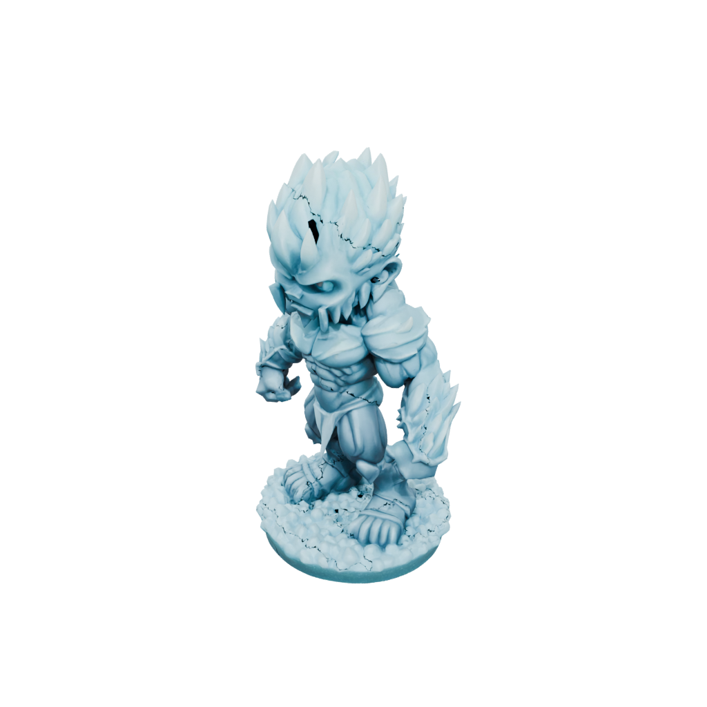 Jumbo Chibi Ice Elemental Titan