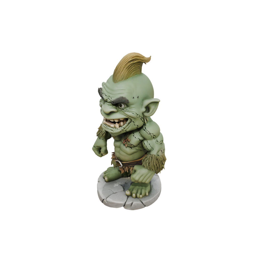 Jumbo Chibi Rock Troll
