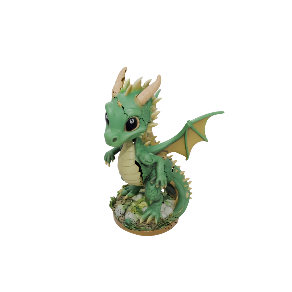 Jumbo Chibi Swamp Dragon