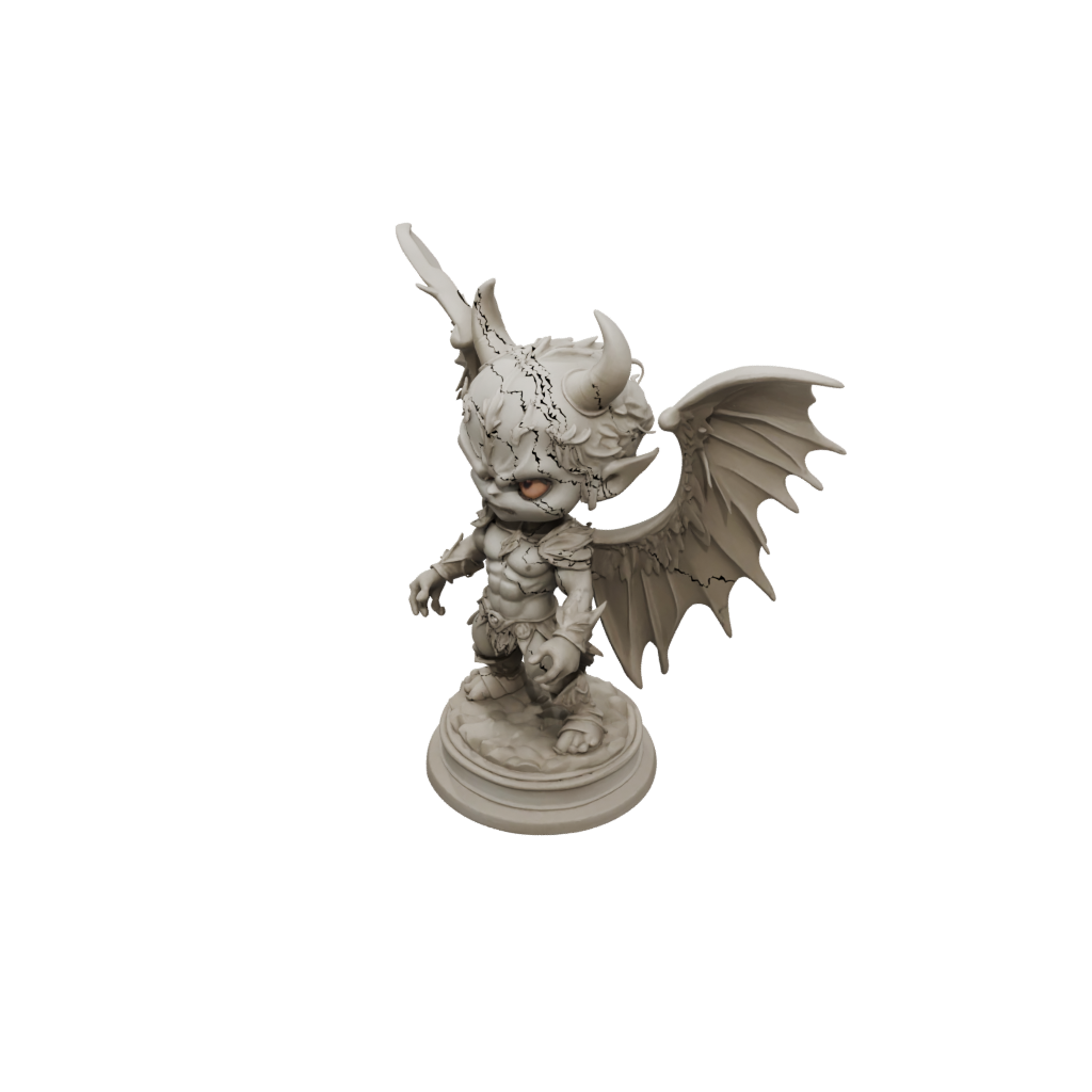 Jumbo Chibi Winged Demon Lord