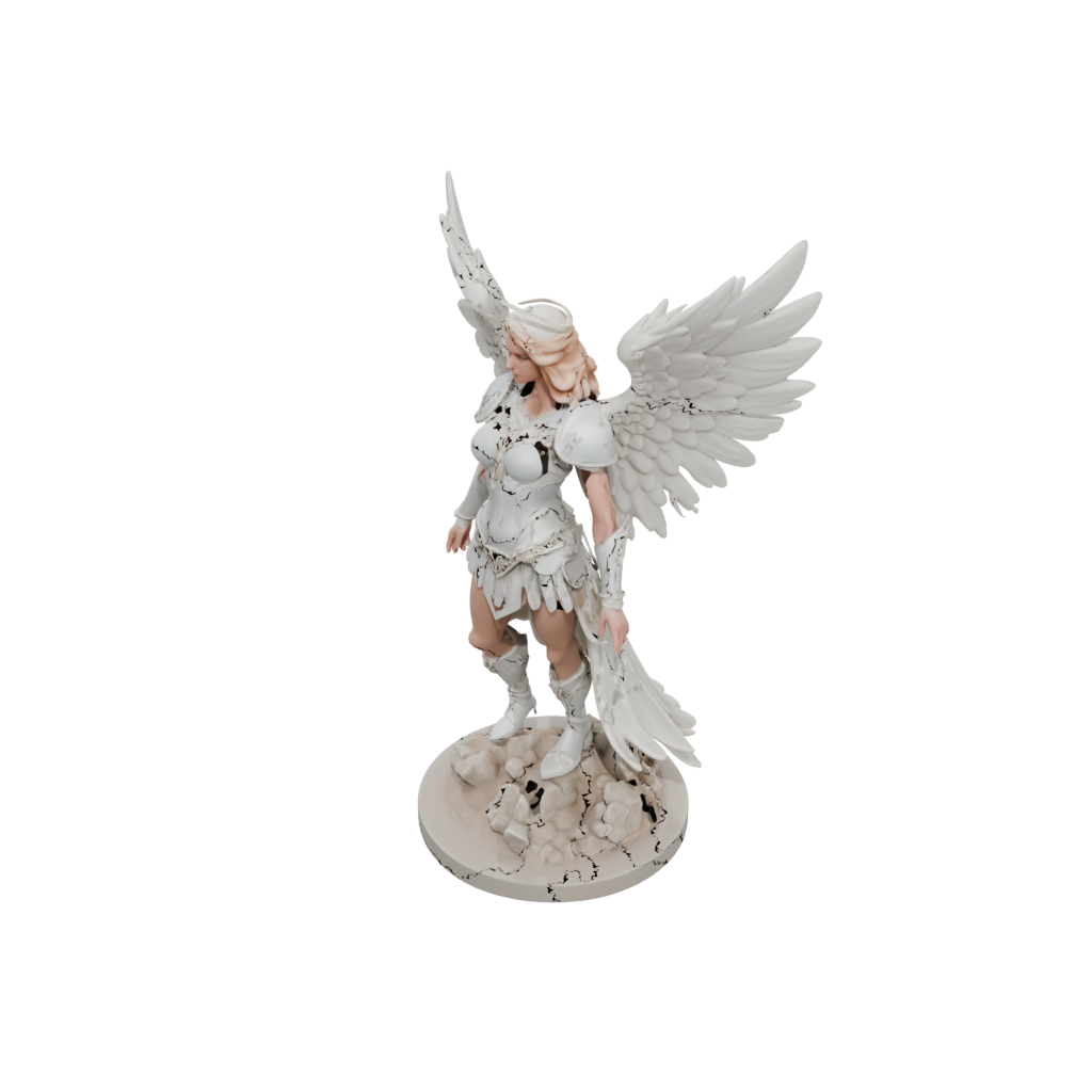 Jumbo Scene Celestial Angel Warrior