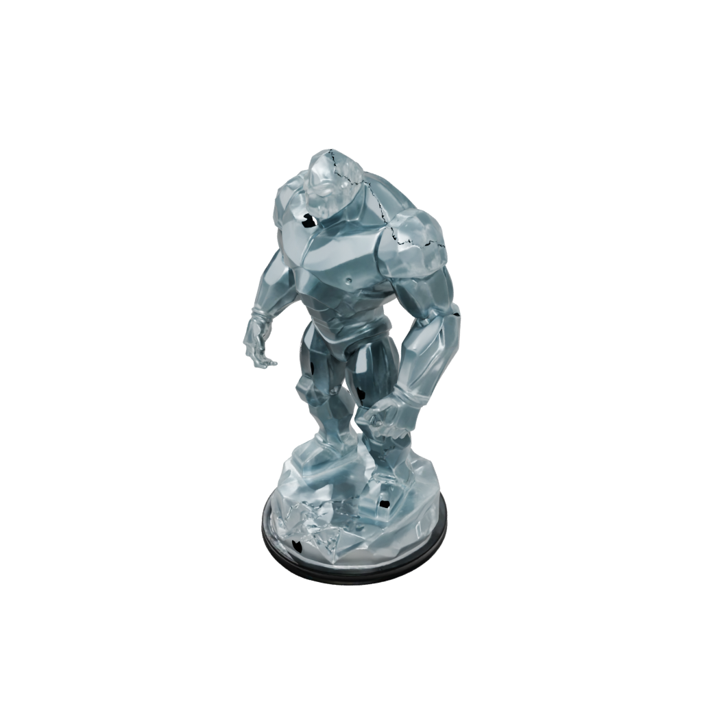 Jumbo Scene Crystal Golem