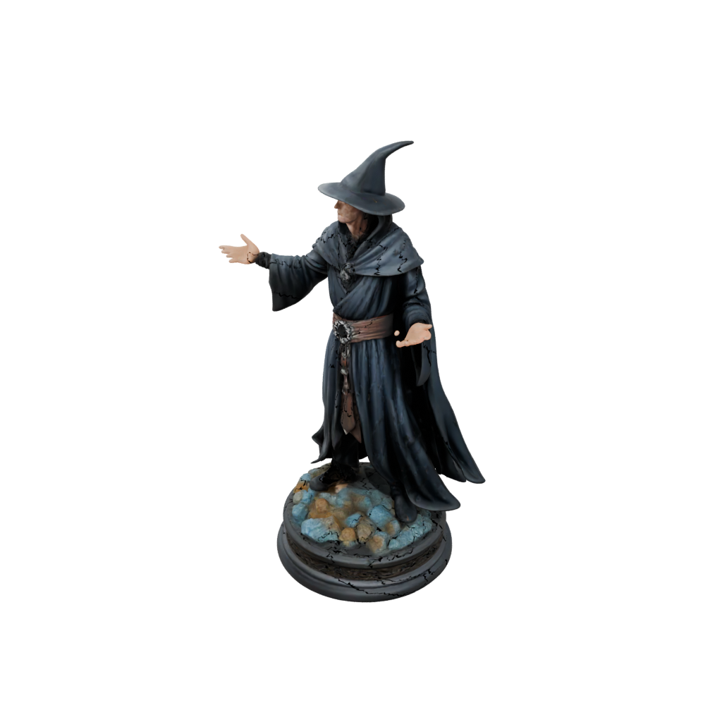 Jumbo Scene Dark Sorcerer Figurine