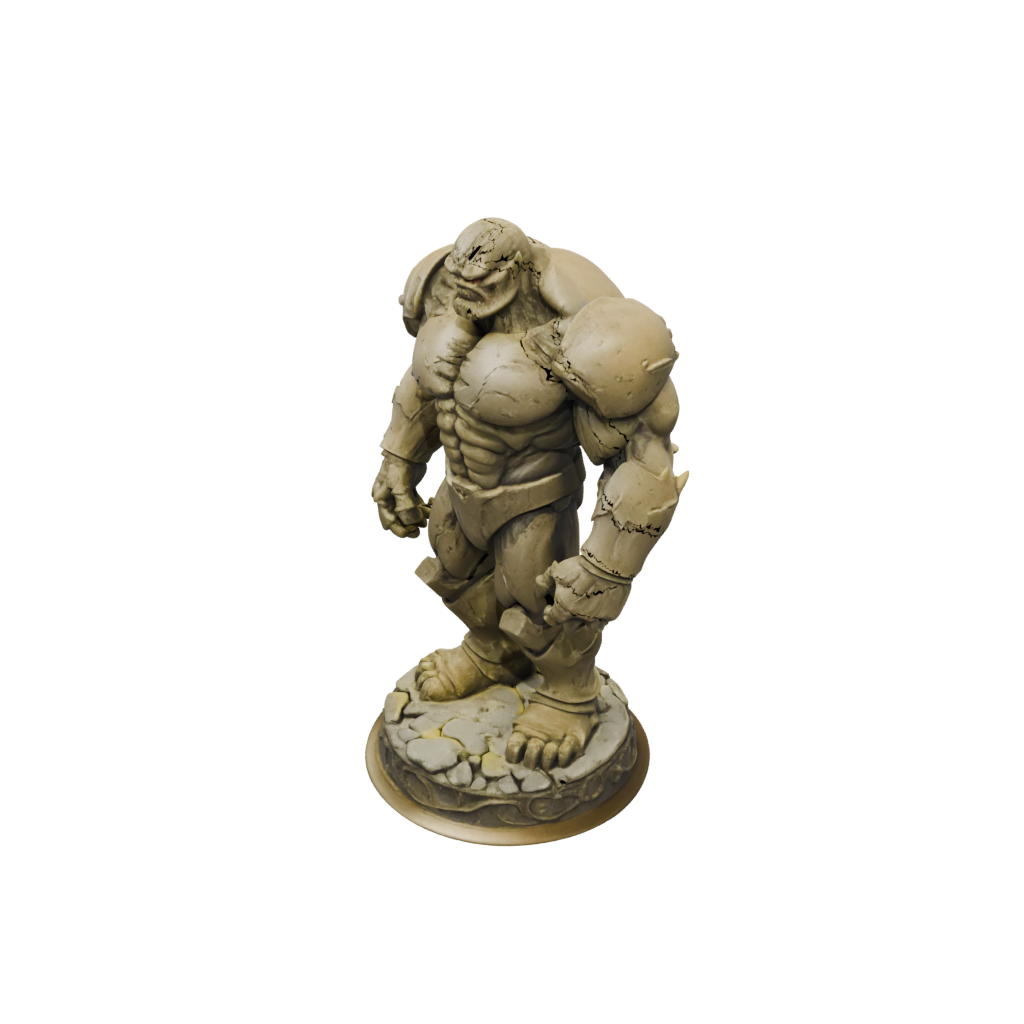 Jumbo Scene Earth Golem Colossus