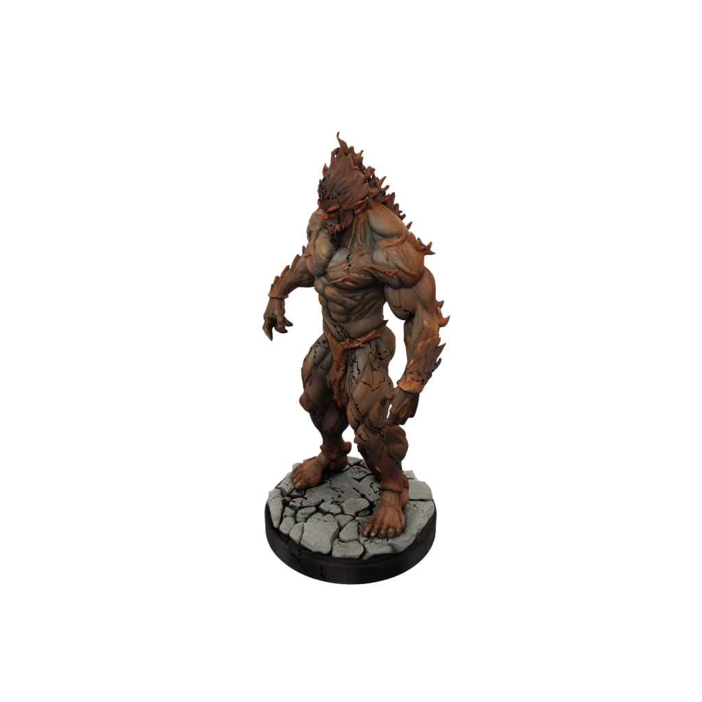 Jumbo Scene Fire Elemental Titan