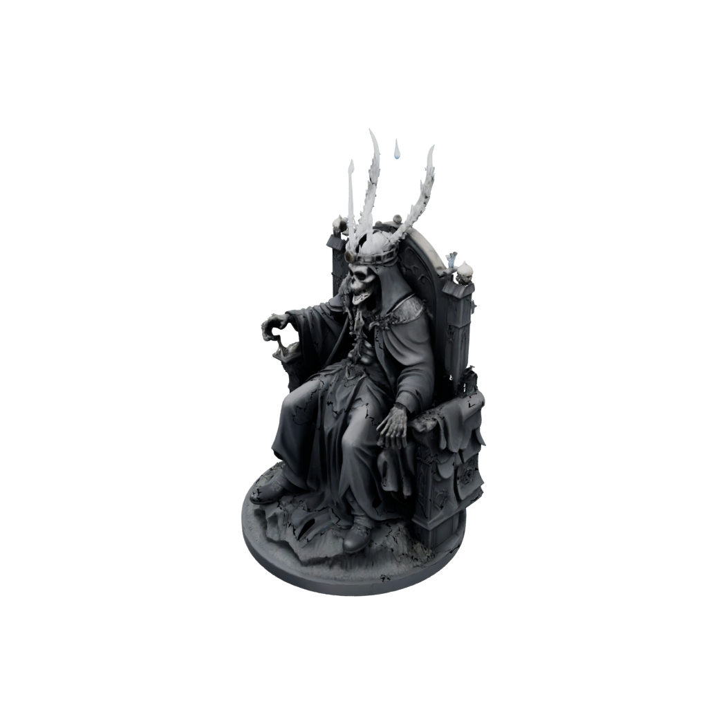 Jumbo Scene Lich On Throne