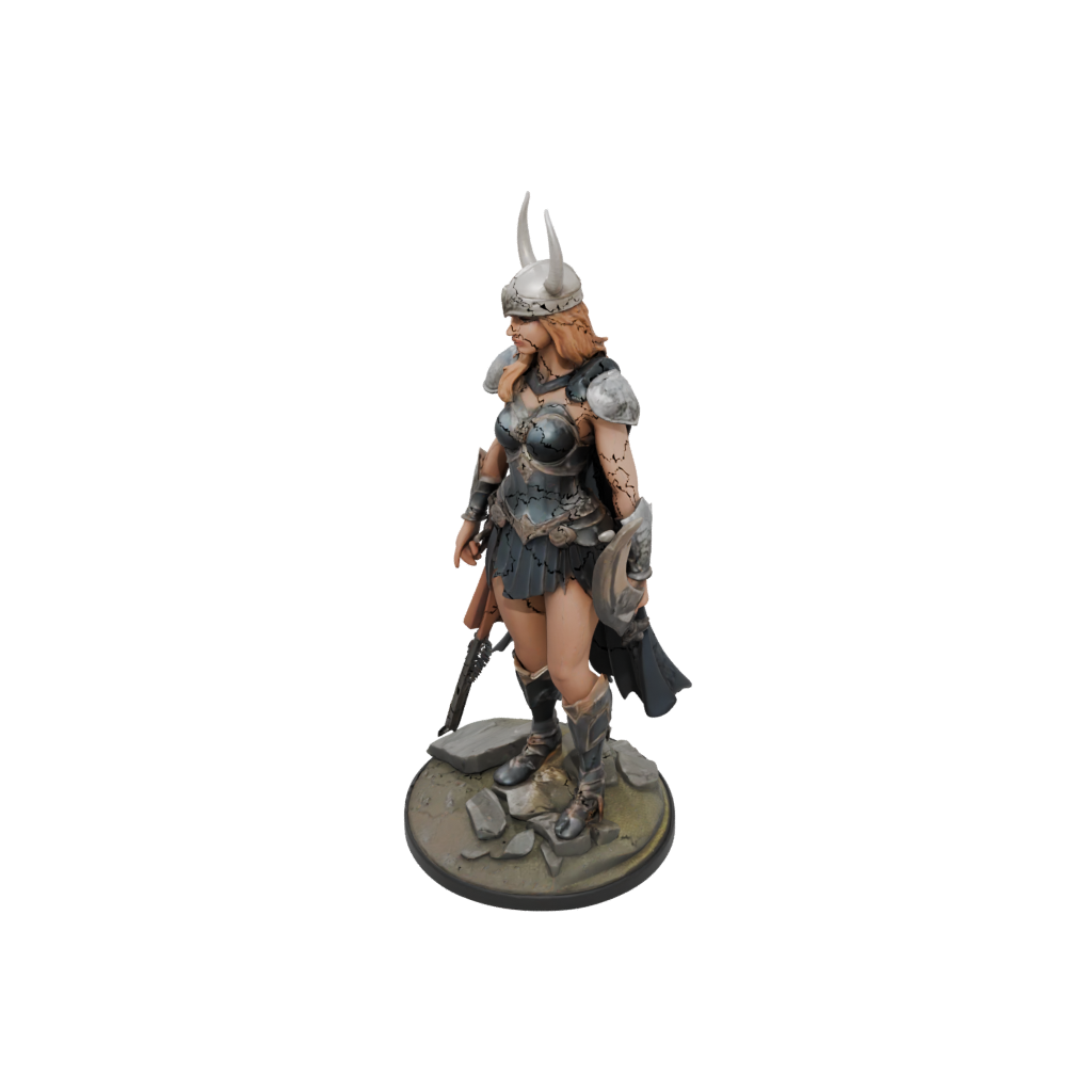 Jumbo Scene Valkyrie Warrior Figure