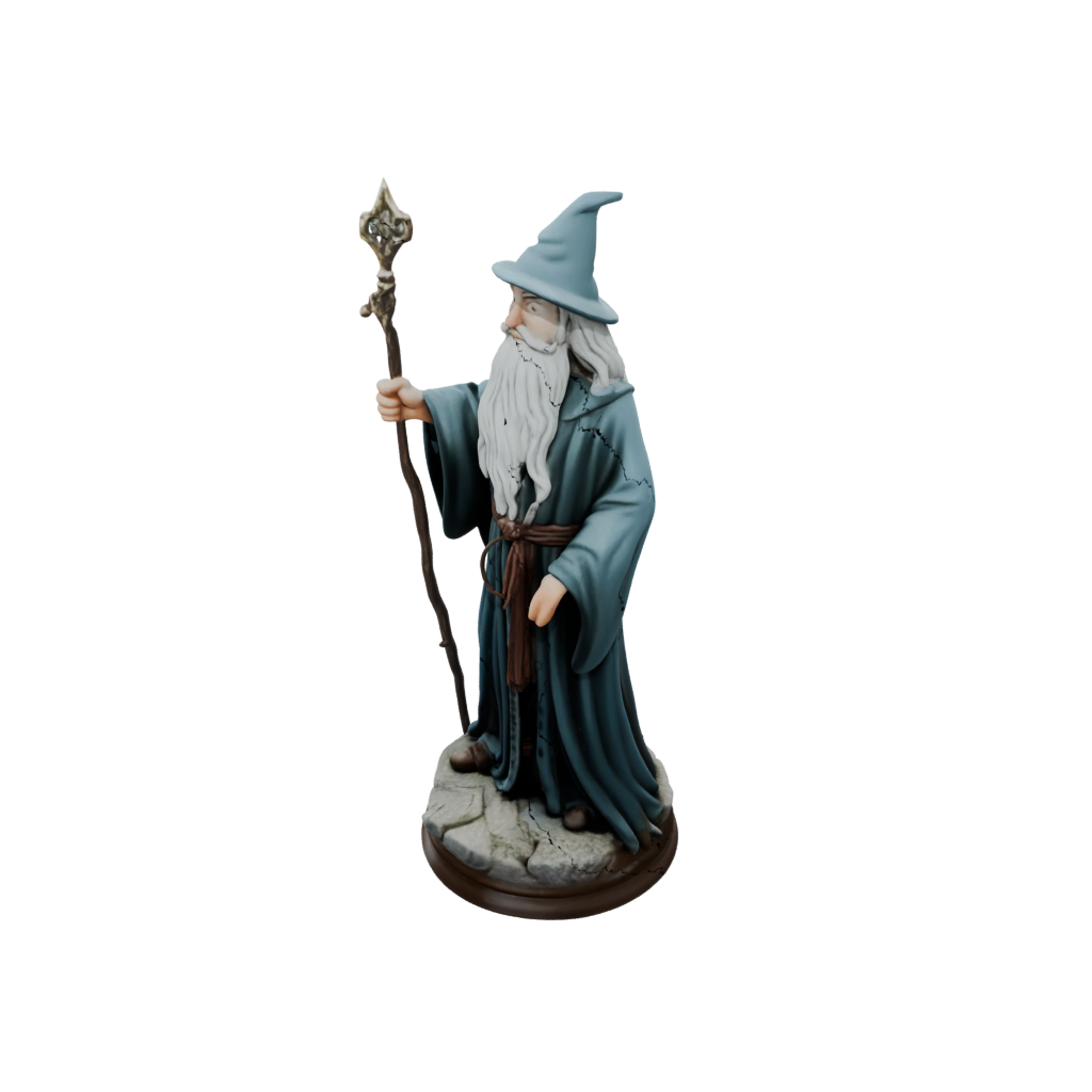 Jumbo Scene Wise Wizard Figure