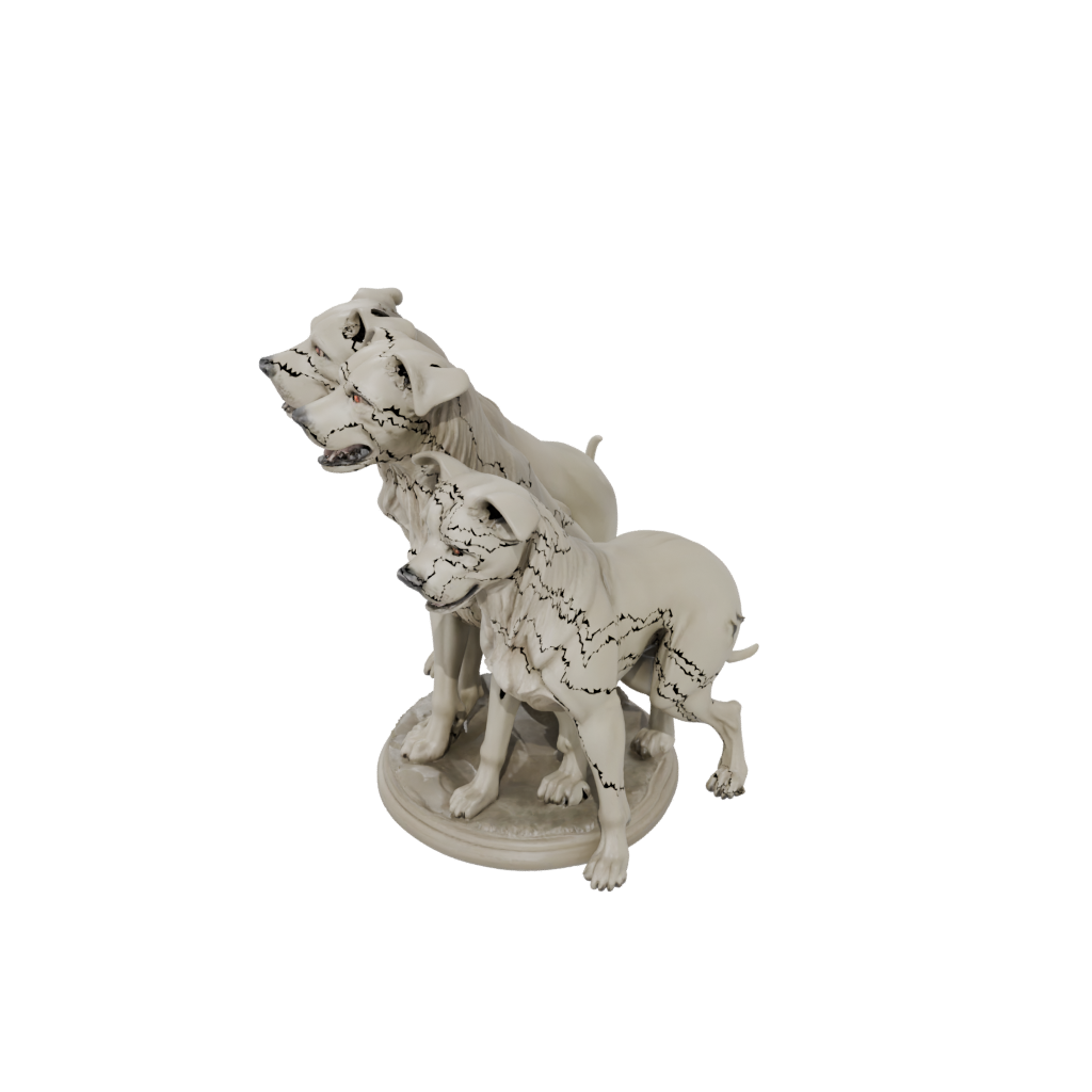 Jumbo Cerberus Three-Headed Hound