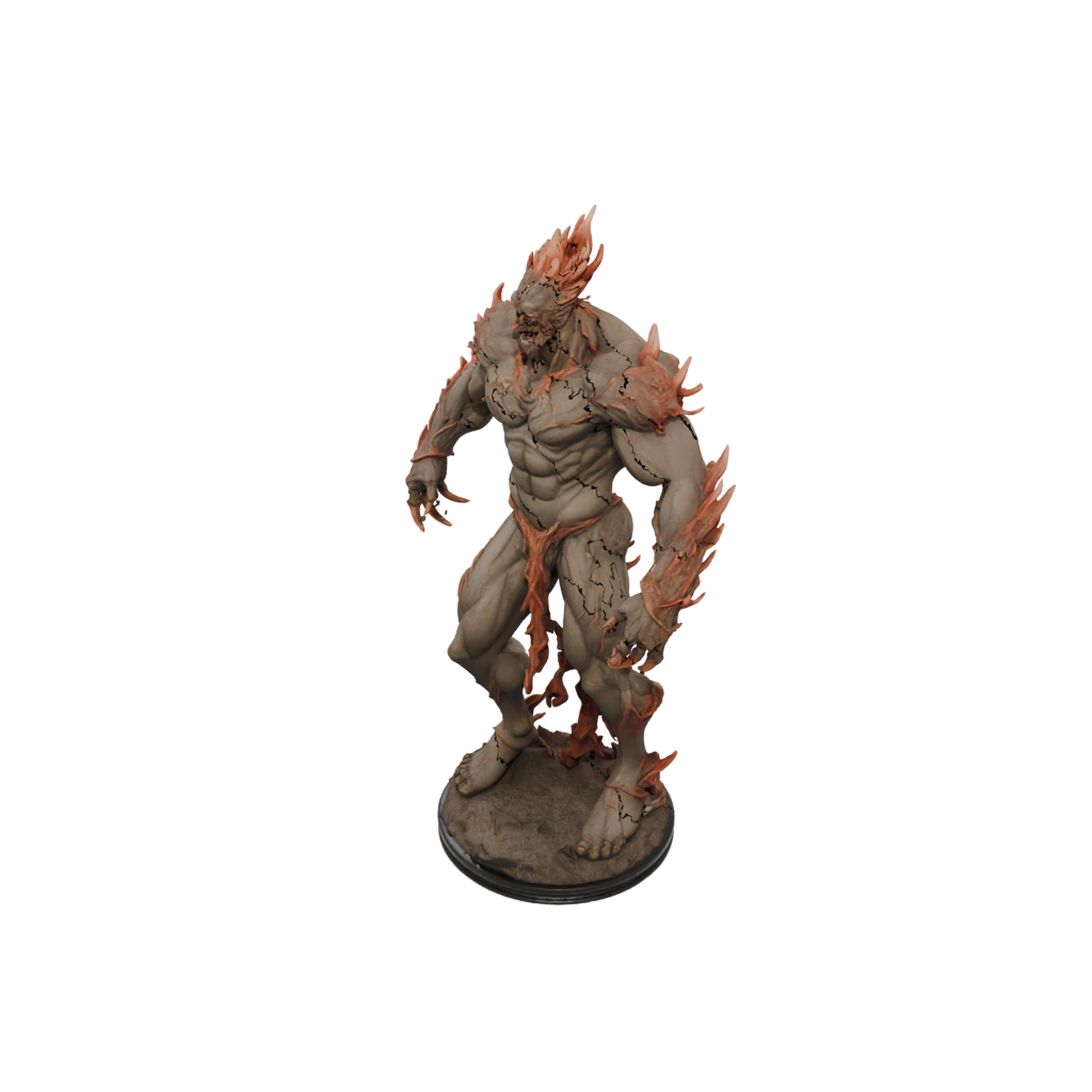 Jumbo Fire Elemental Titan