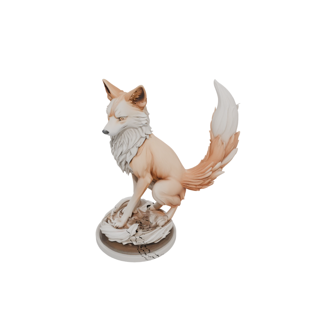 Jumbo Kitsune Nine-Tail Fox